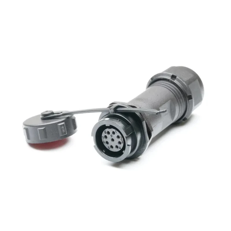 RS PRO Circular Connector, 9 Contacts, Cable Mount, Socket, Female, IP67, 125V, 3A, Bayonet Mating, Polyamide 66 207-2281