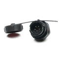 RS PRO Circular Connector, 5 Contacts, Front Mount, Socket, Male, IP67, 180V, Bayonet Series 207-2285