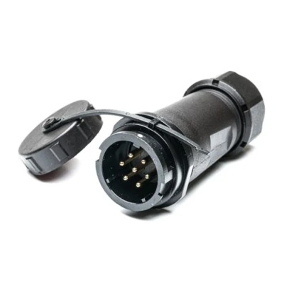 RS PRO Industrial Circular Connector 7 Contacts Cable Socket Male IP67 500V 15A Standard 207-2345