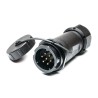 RS PRO Industrial Circular Connector 7 Contacts Cable Socket Male IP67 500V 15A Standard 207-2345