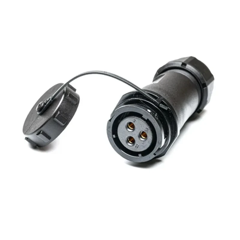 RS PRO Circular Connector, 3 Contacts, Cable Mount, Socket Female, IP67, 30A, 500V, Bayonet Mating, Polyamide 66 & 207-2351