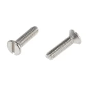 RS PRO Slot Countersunk Stainless Steel Machine Screw 12 mm M3 527-167