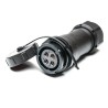 RS PRO Circular Connector, 4 Contacts, Cable Mount, Socket Female, IP67, 30A, 500V, Bayonet Mating 207-2353