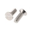 RS PRO Slot Countersunk Stainless Steel Machine Screw 12 mm M4 527-189