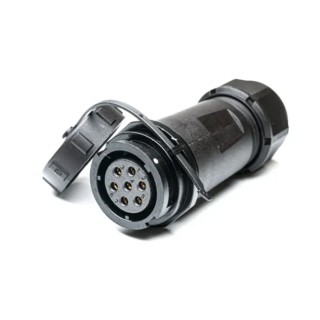 RS PRO Industrial Circular Connector 7 Contacts Cable Socket Female IP67 500V 15A Polyamide 66 PC 207-2357
