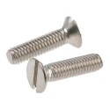 RS PRO Slot Countersunk Stainless Steel Machine Screw 16 mm M4 527-195
