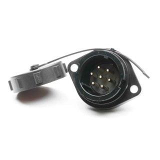RS PRO Circular Connector, 7 Contacts, Flange Mount, Socket, Male, Standard Size, 500V, 15A, IP67 207-2393
