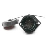 RS PRO Circular Connector 9 Contacts Flange Mount Socket Male IP67 400V 5A 29 mm 207-2394