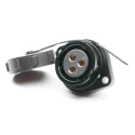 RS PRO Circular Connector 3 Contacts Flange Socket Female IP67 500V 30A Polyamide 66 207-2398