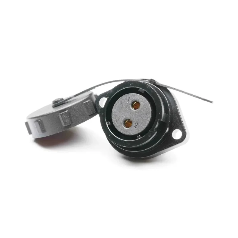 RS PRO Circular Connector, 2 Contacts, Flange Mount, Socket Female, IP67, Bayonet Coupling, 500V, 10A, 29 mm Shell 207-2397
