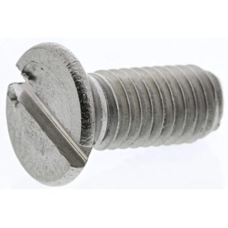 RS PRO Slot Countersunk Stainless Steel Machine Screw 12 mm M5 527-280