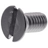 RS PRO Slot Countersunk Stainless Steel Machine Screw M6 Thread 12 mm Length A2 Grade 527-319