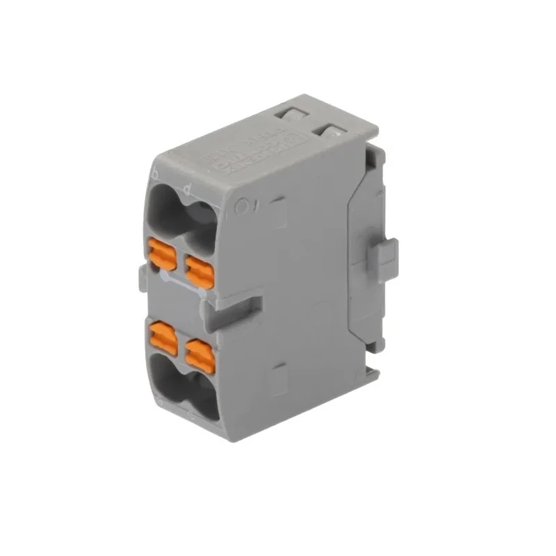 Phoenix Contact PTFIX Series Distribution Block 4-Way, 17.5A, 450V, Polyamide Housing 1046608