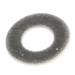 RS PRO Stainless Steel Plain Washer M2, DIN 125A, 2.2mm Inside Diameter, 5mm Outside Diameter, 0.30mm Thickness 527-347