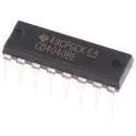 Texas Instruments 12-Stage Through Hole Binary Counter 4000 Series 16-Pin PDIP CD4040BE