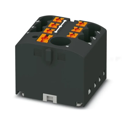 Phoenix Contact Distribution Block 7 Way 450V 24A Black 3273344