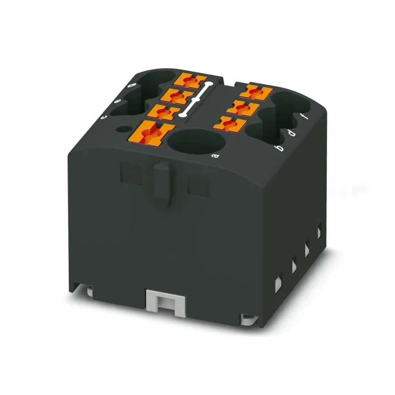 Phoenix Contact Distribution Block 7 Way 450V 24A Black 3273344
