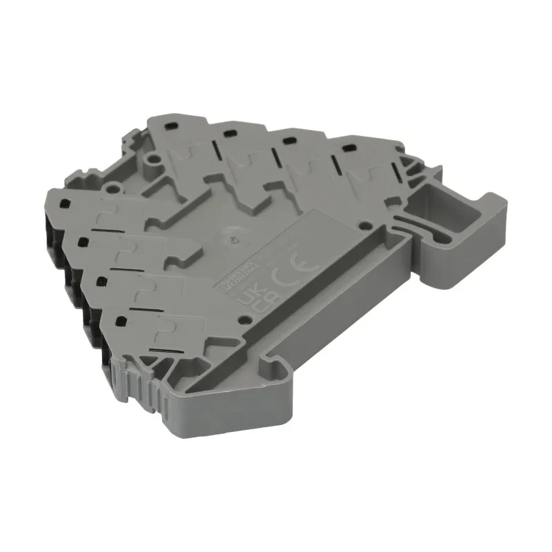 Phoenix Contact PTRV 4-PV /BK Series DIN Rail Terminal Block Grey, 0.14mm² to 2.5mm² Cable CSA, 2 Positions, 4 3270125