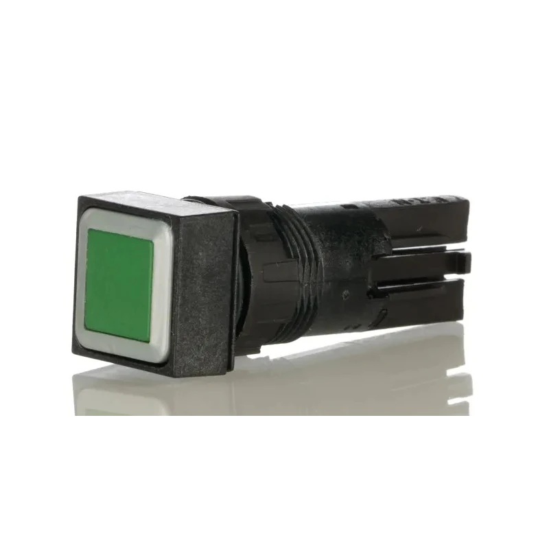 Eaton RMQ16 Series Green Momentary Push Button Switch 16 mm Cutout Diameter IP65 086450 Q18D-GN