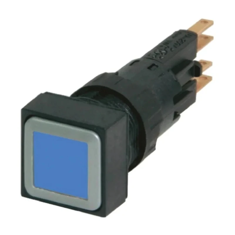 Eaton RMQ16 Series Blue Momentary Push Button Switch, 16 mm Cutout Diameter, IP65 RMQ16