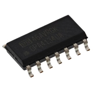 Texas Instruments 4-Channel Operational Amplifier, Surface Mount SOIC 14-Pin, 5V-36V, 8MHz Gain Bandwidth OPA4134UA