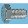 RS PRO Bright Zinc Steel Hex Bolt M4 x 20 mm Grade 8.8 Thread DIN 933 CHINA 527-410