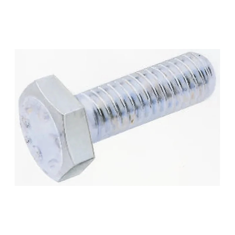 RS PRO Bright Zinc Steel Hex Bolt M4 x 20 mm Grade 8.8 Thread DIN 933 CHINA 527-410