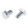 RS PRO Hex Bolt M8 x 12 mm Steel Grade 8.8 Bright Zinc Finish DIN 933 527-482