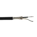 Belden 2 Core Screened Audio Cable 6.65 mm OD, 30 m, Black, 600V, Ethylene Propylene Diene Monomer Jacket 8412 010100