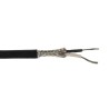 Belden 2 Core Screened Audio Cable 6.65 mm OD, 30 m, Black, 600V, Ethylene Propylene Diene Monomer Jacket 8412 010100