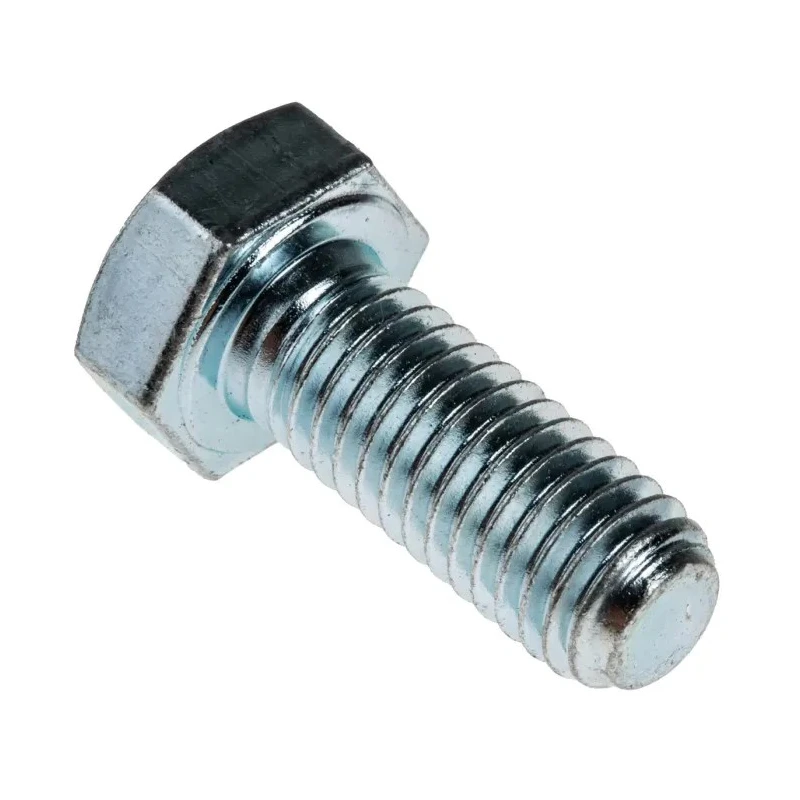 RS PRO Bright Zinc Steel Hex Bolt M8 x 20 mm Grade 8.8 High Tensile Steel DIN 933 527-505