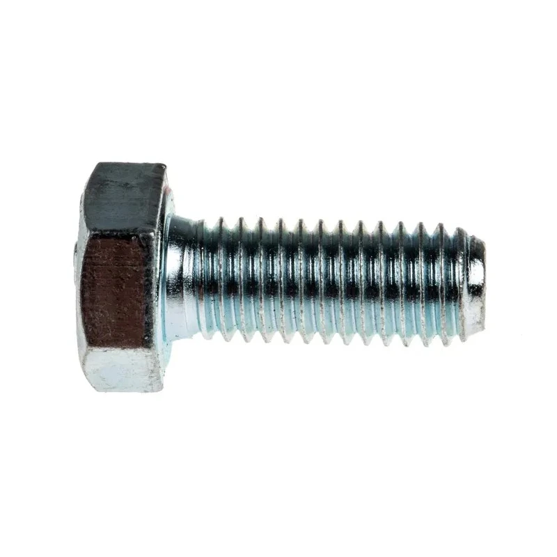RS PRO Bright Zinc Steel Hex Bolt M8 x 20 mm Grade 8.8 High Tensile Steel DIN 933 527-505