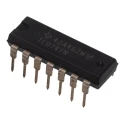Texas Instruments Operational Amplifier , 3 MHz Gain Bandwidth, 14-Pin PDIP Package, 15V MAX Through Hole Mount TL074IN