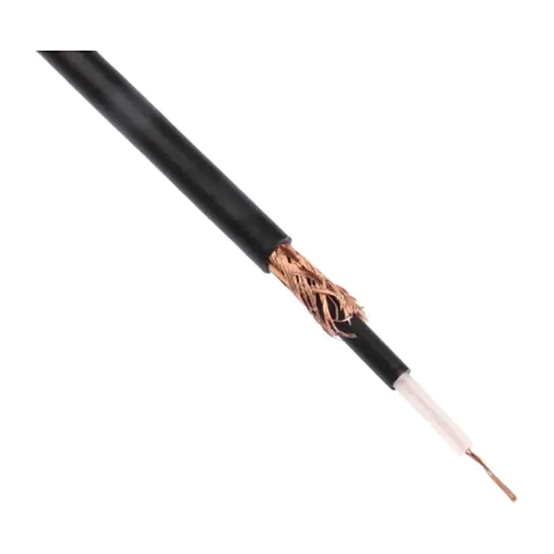RS PRO Low Noise Standard Microphone Audio Cable 25 m, Black Polyethylene, Copper Conductor 207-5329