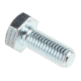 RS PRO Bright Zinc Steel Hex Bolt M10 x 25 mm Grade 8.8 DIN 933 527-577