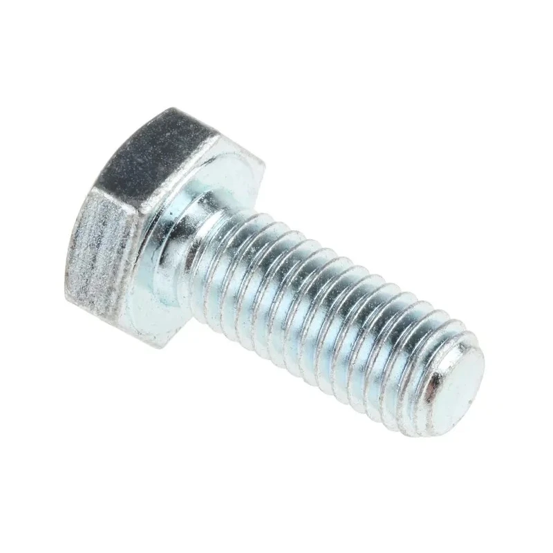 RS PRO Bright Zinc Steel Hex Bolt M10 x 25 mm Grade 8.8 DIN 933 527-577