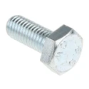 RS PRO Bright Zinc Steel Hex Bolt M10 x 25 mm Grade 8.8 DIN 933 527-577