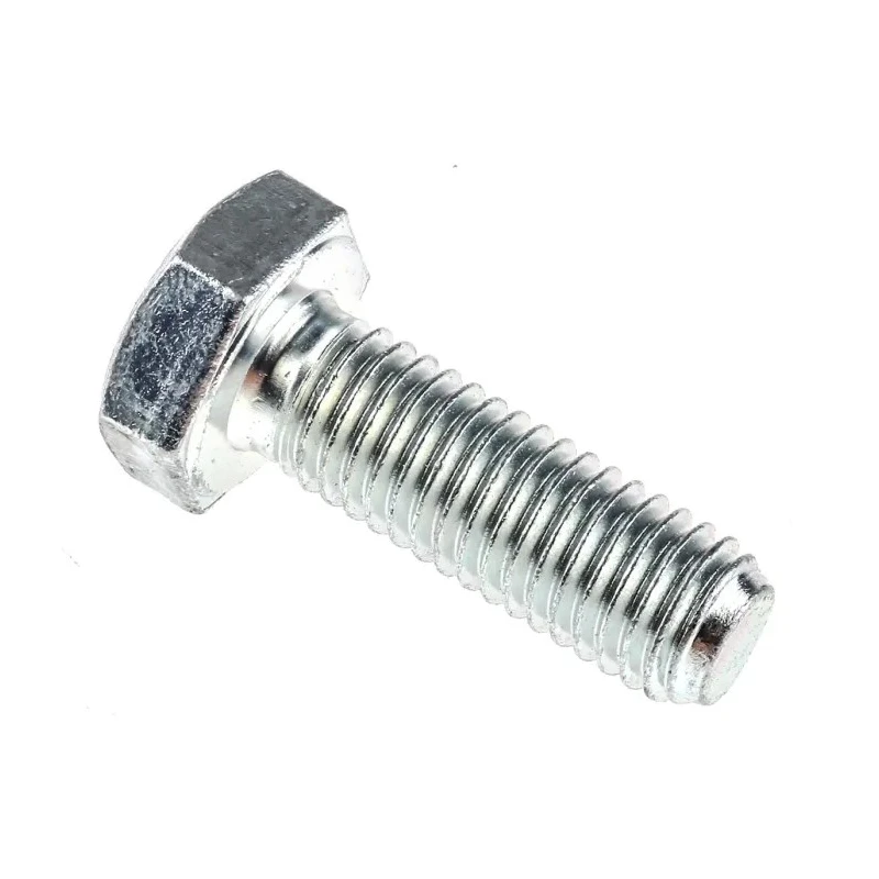 RS PRO Bright Zinc Steel Hex Bolt M10 x 30 mm Grade 8.8 DIN 933 527-583