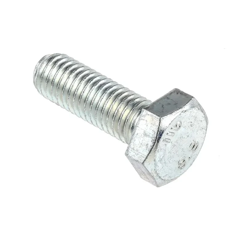 RS PRO Bright Zinc Steel Hex Bolt M10 x 30 mm Grade 8.8 DIN 933 527-583