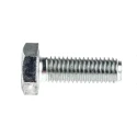 RS PRO Bright Zinc Steel Hex Bolt M10 x 30 mm Grade 8.8 DIN 933 527-583