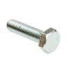RS PRO Bright Zinc Steel Hex Bolt M10 x 40 mm Grade 8.8 Threaded DIN 933 527-599
