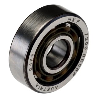 SKF Single Row Angular Contact Ball Bearing 10 mm Inside Diameter 30 mm Outside Diameter 9 mm Race Width 7200 BECBP