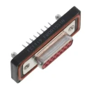 FCT from Molex 15 Way Straight 2.84 mm Pitch Through Hole D-Sub Connector Female with 4 to 40 Screw FWDR15S1A / 1727040052