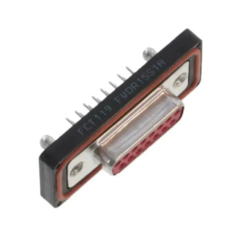 FCT from Molex 15 Way Straight 2.84 mm Pitch Through Hole D-Sub Connector Female with 4 to 40 Screw FWDR15S1A / 1727040052