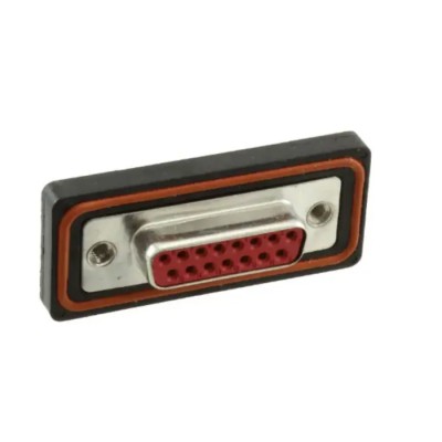 FCT from Molex 15 Way Straight 2.84 mm Pitch Panel Mount D-Sub Connector with 4 to 40 Screw Lock Female FWDR15SA / 1731100052
