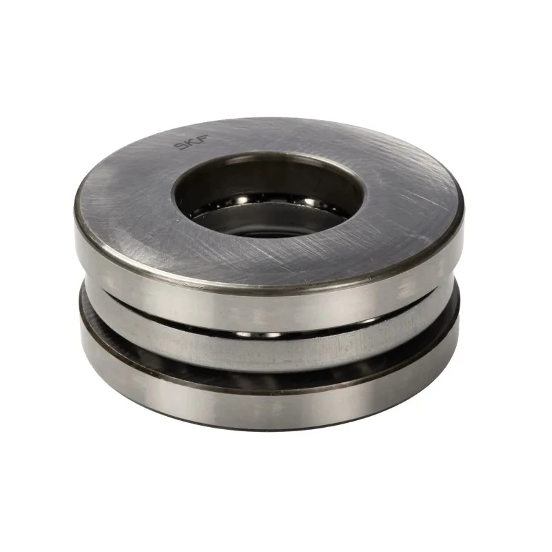 SKF 1 Extra Light Thrust Ball Bearing, 60 mm Inside Diameter, 95 mm Outside Diameter, 26 mm Race Width, Sheet Metal 51212