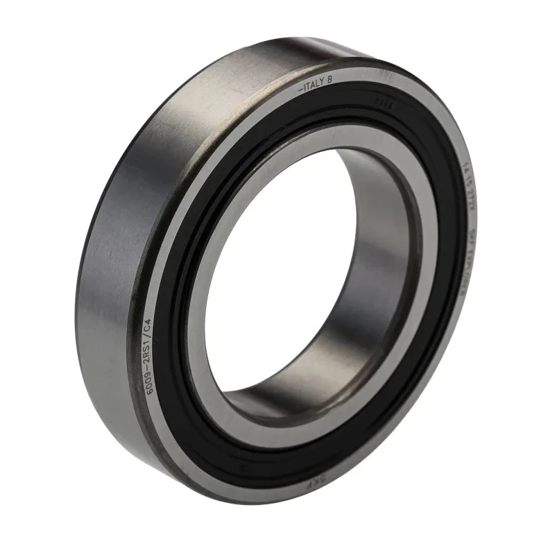 SKF Single Row Deep Groove Ball Bearing 45 mm ID, 75 mm OD, Sheet Metal Cage, Sealed, C4 Clearance 6009-2RS1/C4