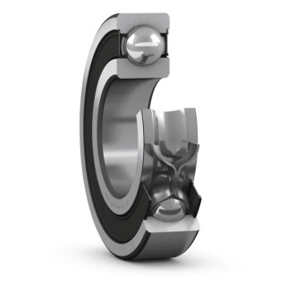 SKF Single Row Deep Groove Ball Bearing 75 mm Inside Diameter 115 mm Outside Diameter 20 mm Race Width Sealed 6015-2RS1/C3