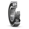 SKF Single Row Deep Groove Ball Bearing 30 mm ID, 62 mm OD, 20 mm Width Sealed Steel Cage 62206-2RS1