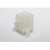 Molex Mini-Fit Jr Series Vertical Through Hole PCB Header, 4 Contacts, 4.2 mm Pitch, 2 Rows, Shrouded 39299042